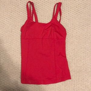 Red Workout Tank Top